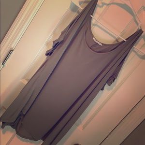 Cut out Shoulder Top